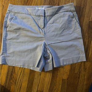 LOFT Women's Light Gray Bermudas